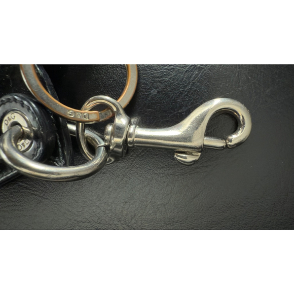 Women's D&G Dolce & Gabbana Black Silver butterfly Keychain One Size - Picture 3 of 5